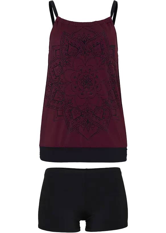 Tankini oversize (set 2 pezzi), bonprix