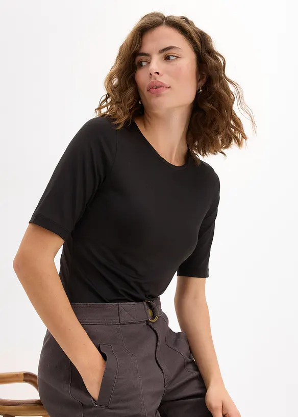 Maglia taglio slim fit, bonprix