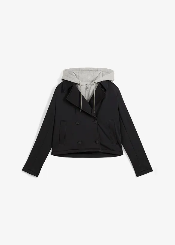 Giacca con cappuccio staccabile, bonprix