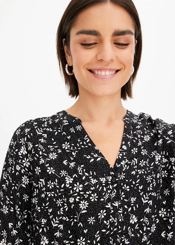 Blusa in viscosa fluente, bonprix