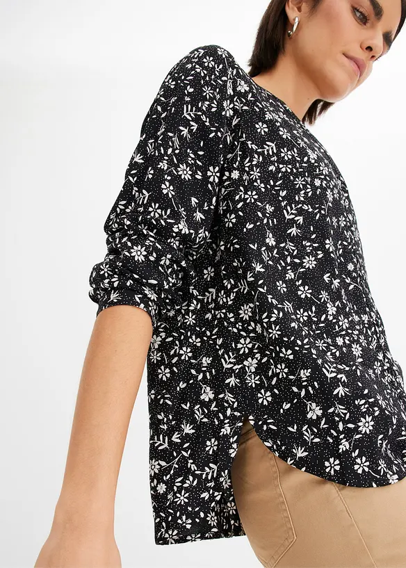 Blusa in viscosa fluente, bonprix