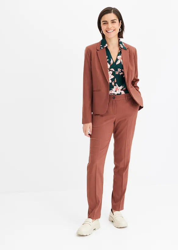 Camicetta fantasia in viscosa fluente, bonprix