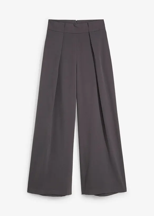Pantaloni svasati con pinces, bonprix