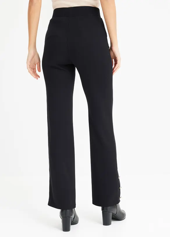 Pantaloni in jersey punto di Roma, bonprix