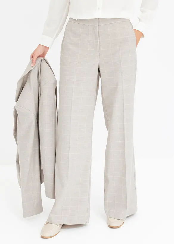 Pantaloni larghi con viscosa, bonprix
