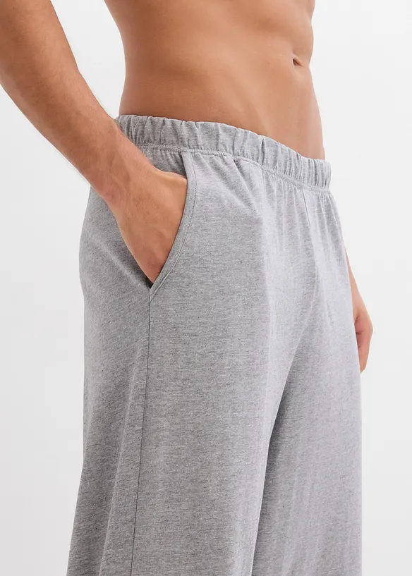 Pantaloni pigiama lunghi in jersey (pacco da 2), bonprix