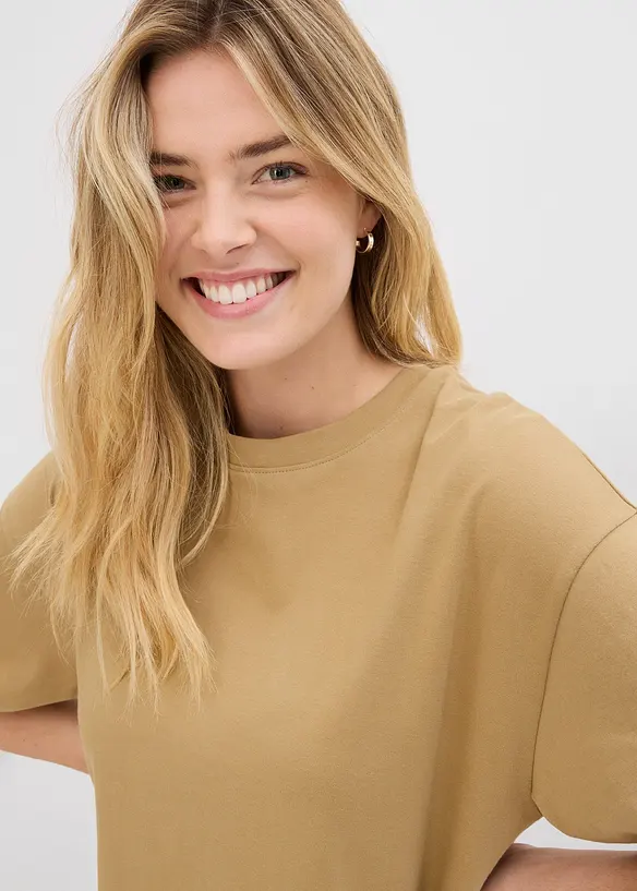 Maxi maglia in interlock, bonprix