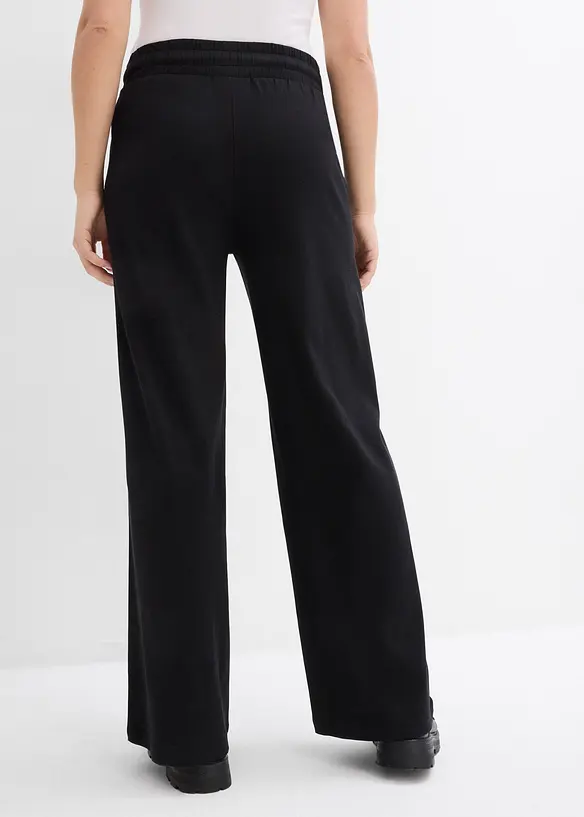 Pantaloni in jersey interlock, bonprix