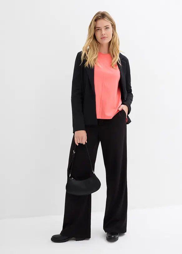 Maglia boxy in cotone biologico, bonprix