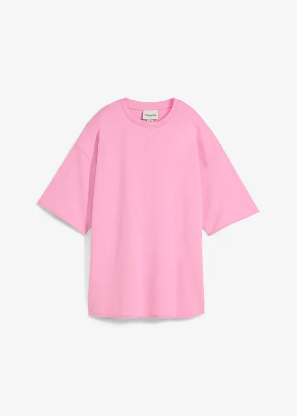 Felpa lunga in puro cotone, bonprix