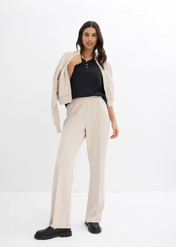 Maglia a maniche lunghe in puro cotone biologico, bonprix