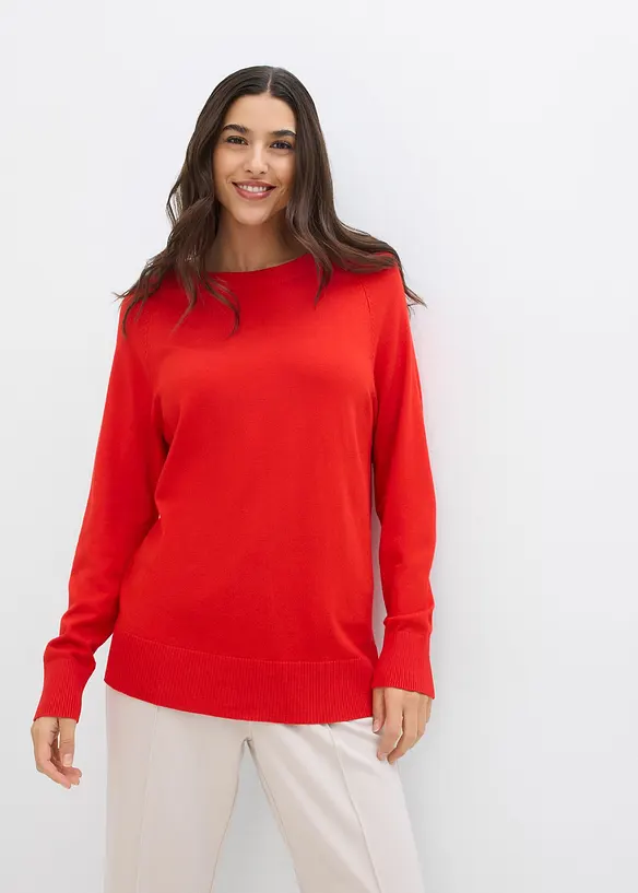 Maglione in filato fine, bonprix