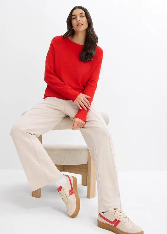 Maglione in filato fine, bonprix