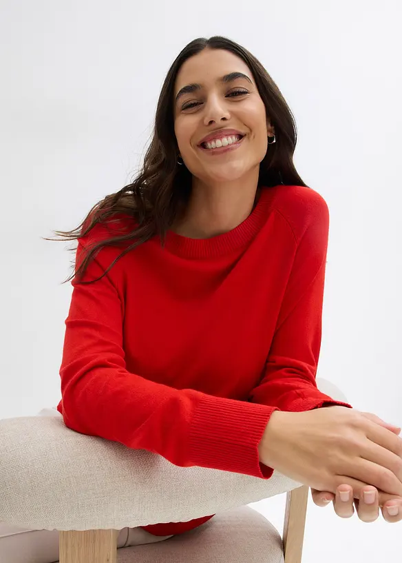 Maglione in filato fine, bonprix