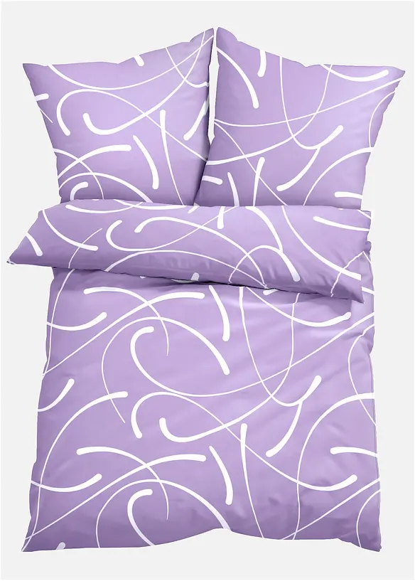 Biancheria da letto in fantasia grafica, bonprix
