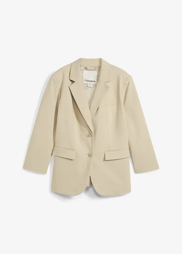 Blazer oversize con spalle leggermente imbottite, bonprix