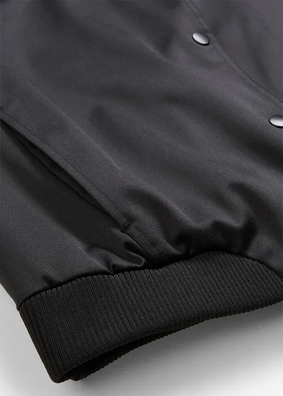 Bomber corto in satin lucido, bonprix