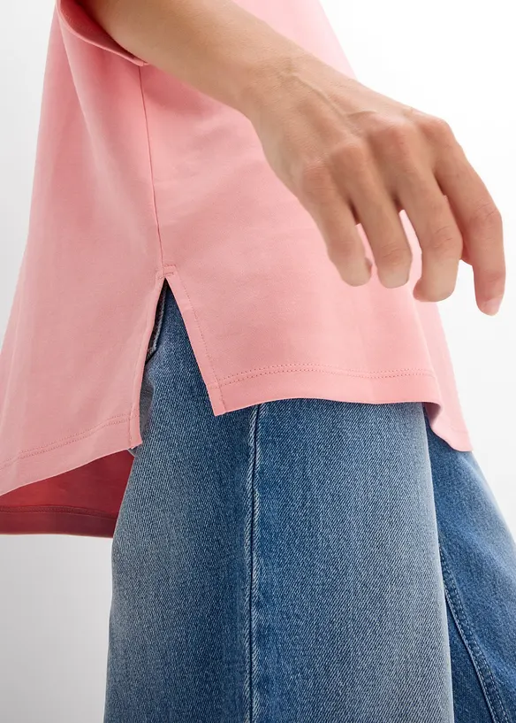 Maglia lunga in interlock, bonprix