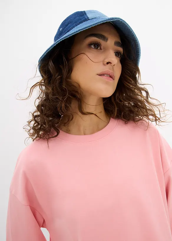 Maglia lunga in interlock, bonprix