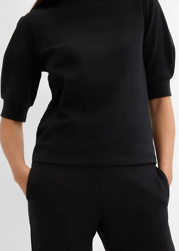Maglia con maniche a sbuffo, bonprix