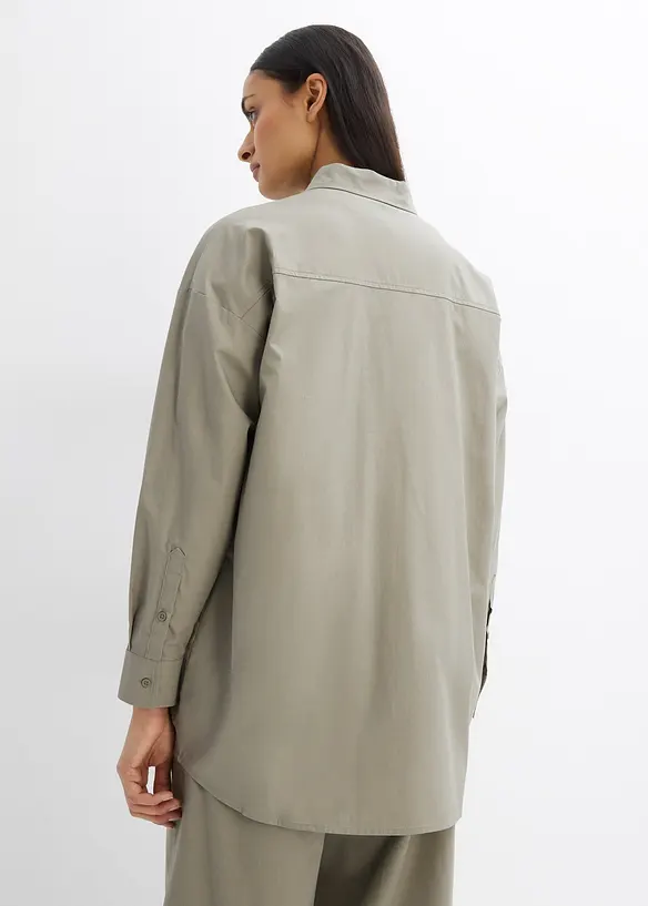 Camicetta lunga in puro cotone, bonprix