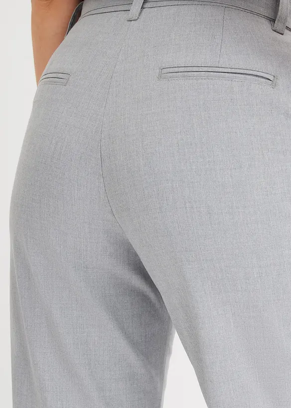 Pantaloni con pinces e cintura, bonprix