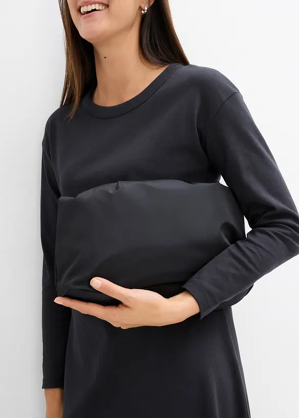 Abito di jersey in puro cotone biologico pesante, bonprix
