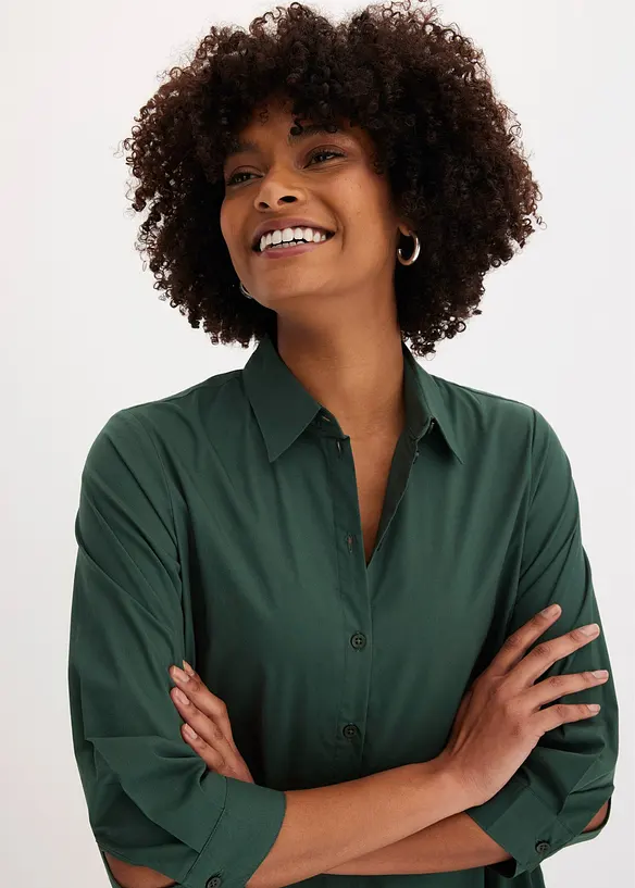 Abito chemisier con cotone, bonprix