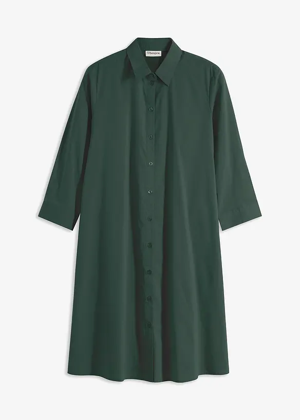 Abito chemisier con cotone, bonprix