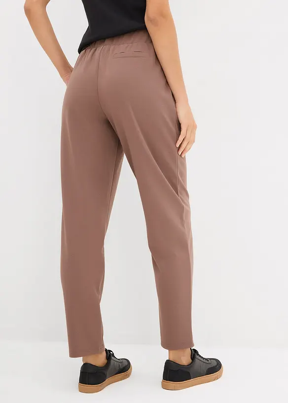 Pantaloni in felpa con cinta comoda, bonprix