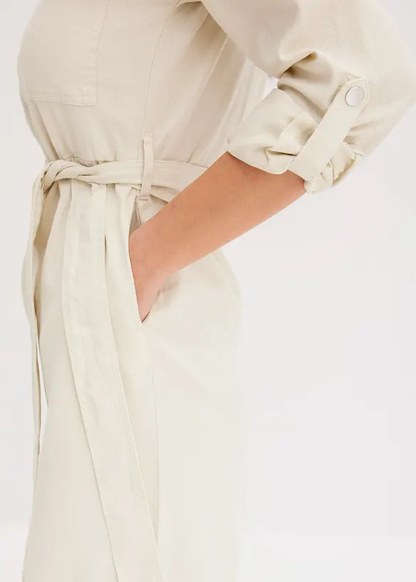 Abito chemisier in lunghezza midi, bonprix