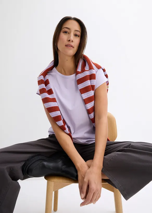 T-shirt in puro cotone biologico, bonprix