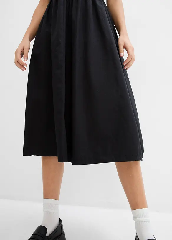 Abito midi in puro cotone, bonprix