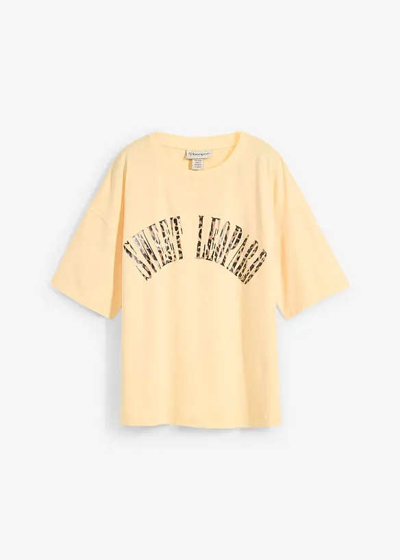 Maxi maglia in misto cotone morbido, bonprix