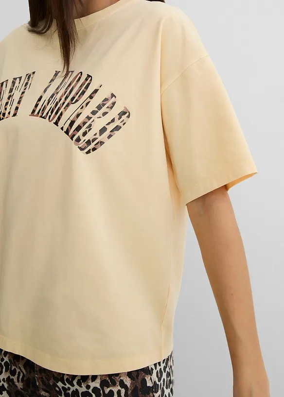 Maxi maglia in misto cotone morbido, bonprix