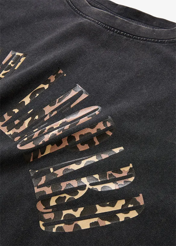 Maxi maglia in misto cotone morbido, bonprix