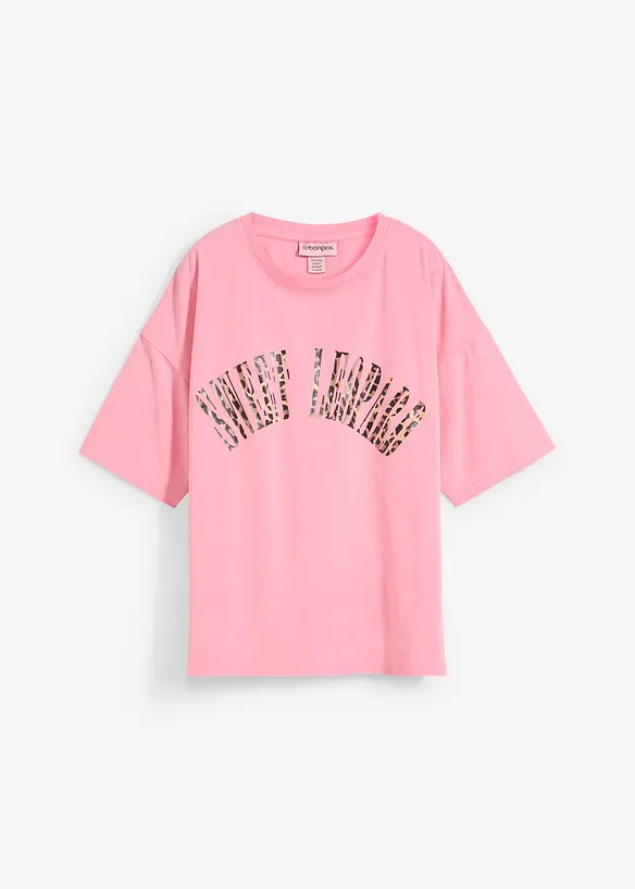 Maxi maglia in misto cotone morbido, bonprix