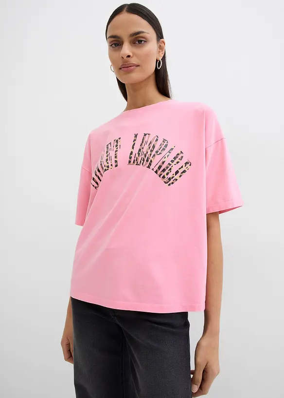 Maxi maglia in misto cotone morbido, bonprix