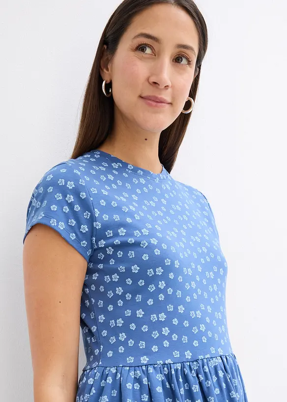 Abito in maglina di puro cotone, bonprix