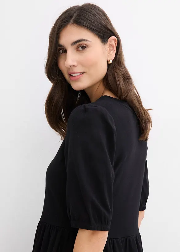 Abito in maglina di puro cotone, bonprix