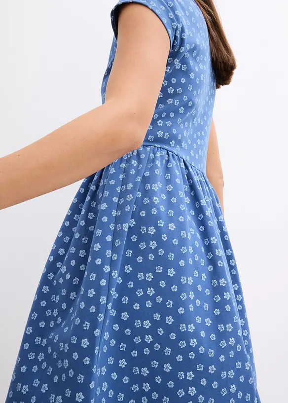 Abito in maglina di puro cotone, bonprix