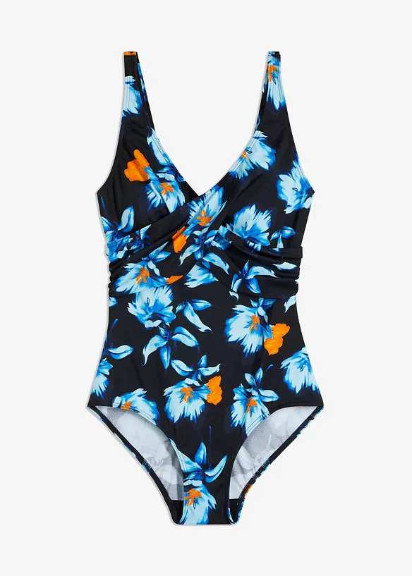 Costume intero con effetto incrociato, bonprix