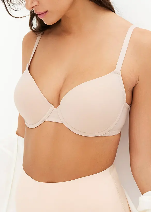 Reggiseno con coppe preformate e ferretto (pacco da 2), bonprix