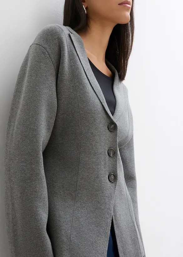 Cardigan in filato fine, bonprix