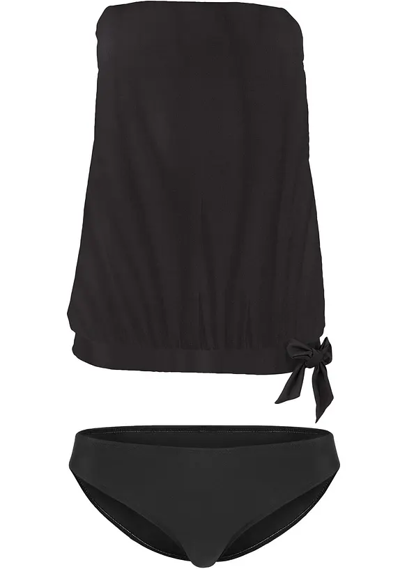 Tankini oversize con spalline staccabili (set 2 pezzi), bonprix