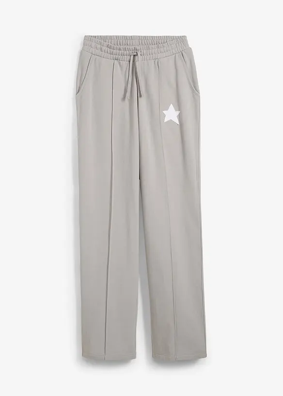 Pantaloni in felpa di puro cotone biologico, bonprix