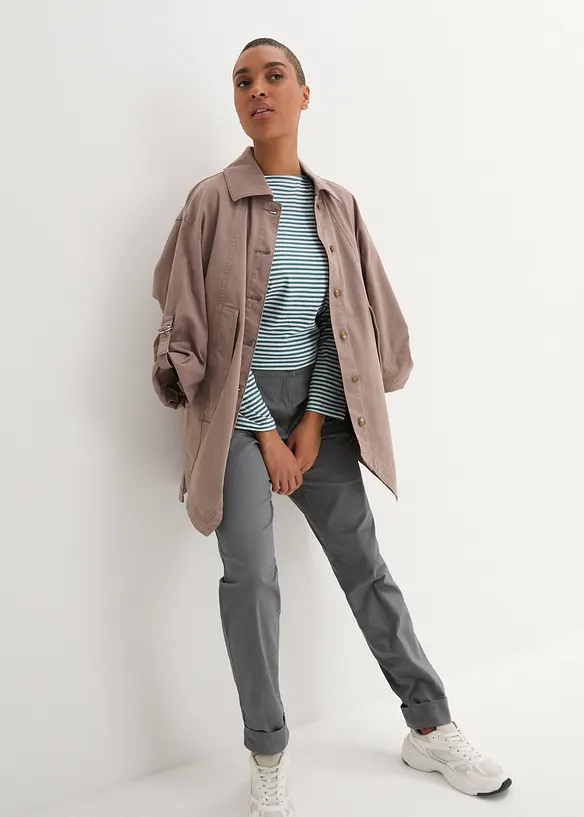 Pantaloni chino alla caviglia in cotone, bonprix