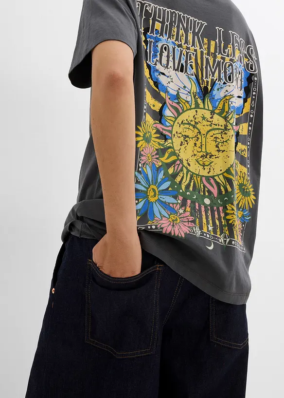 T-shirt in puro cotone biologico, bonprix