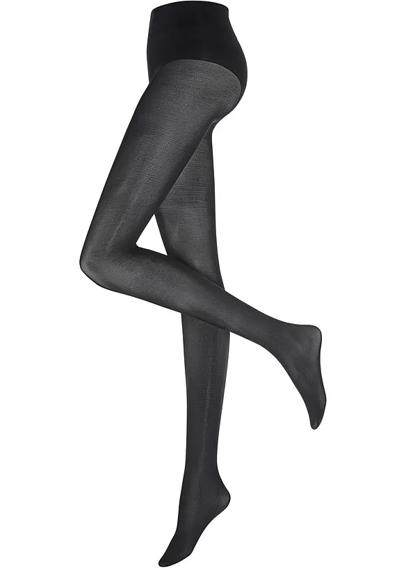 Collant modellanti 50 den con fascia comoda, bonprix