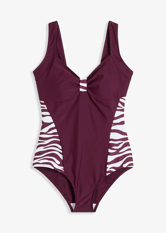 Costume intero con inserti ai lati, bonprix